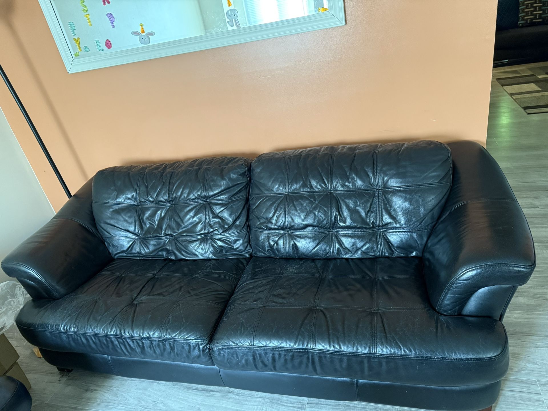 Leather Couch