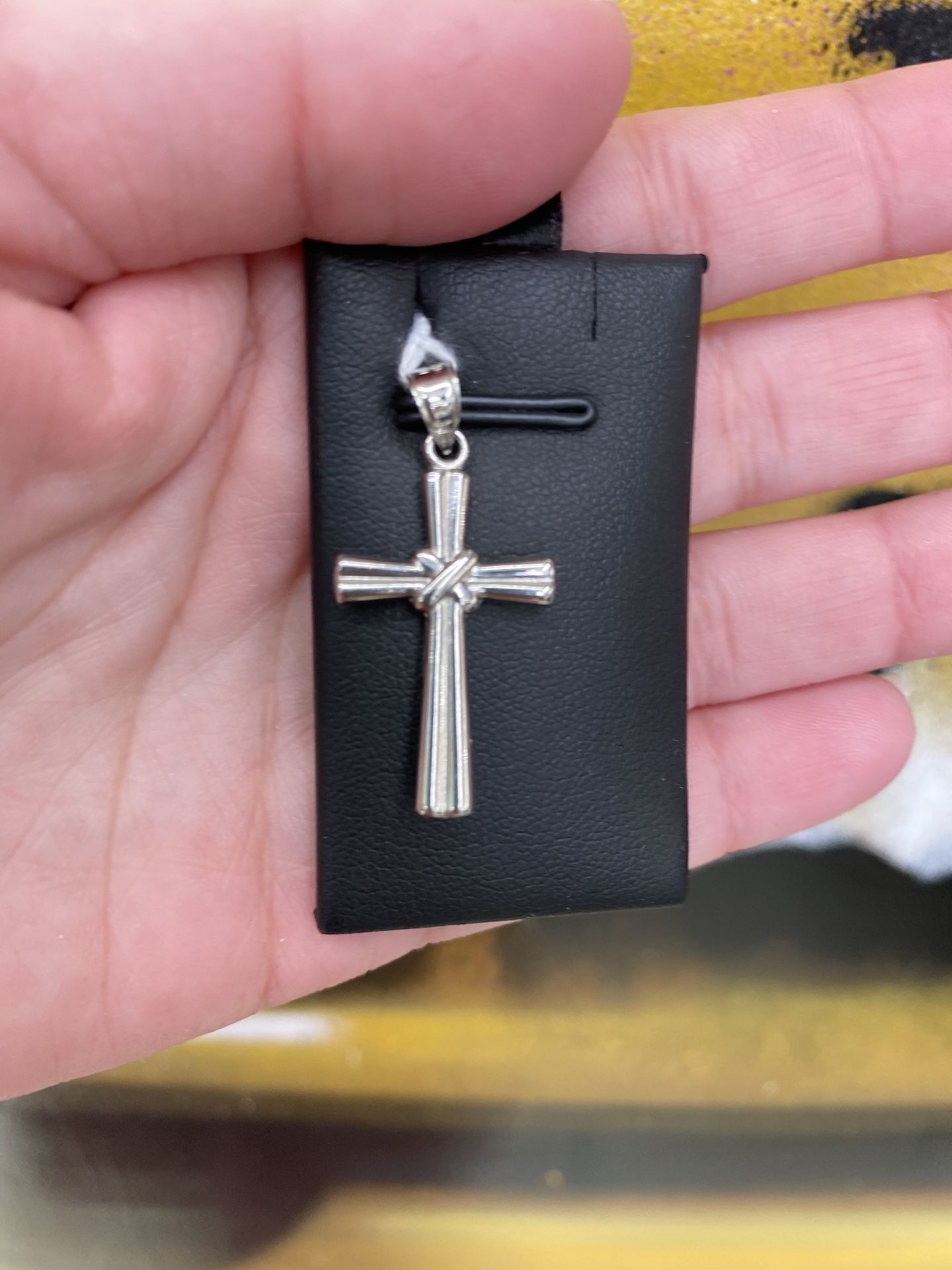 14k CROSS CHARM 