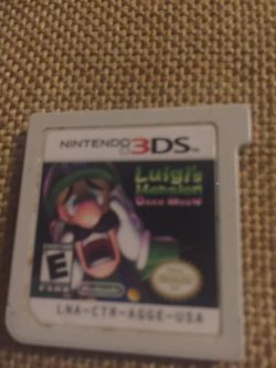 Nintendo 3ds Luigis mansion dark moon