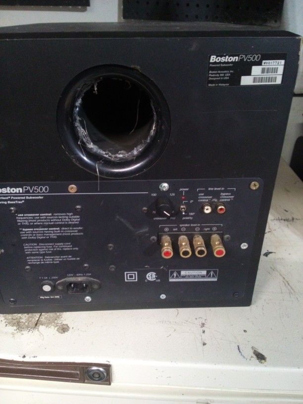 Boston Pv500 Subwoofer