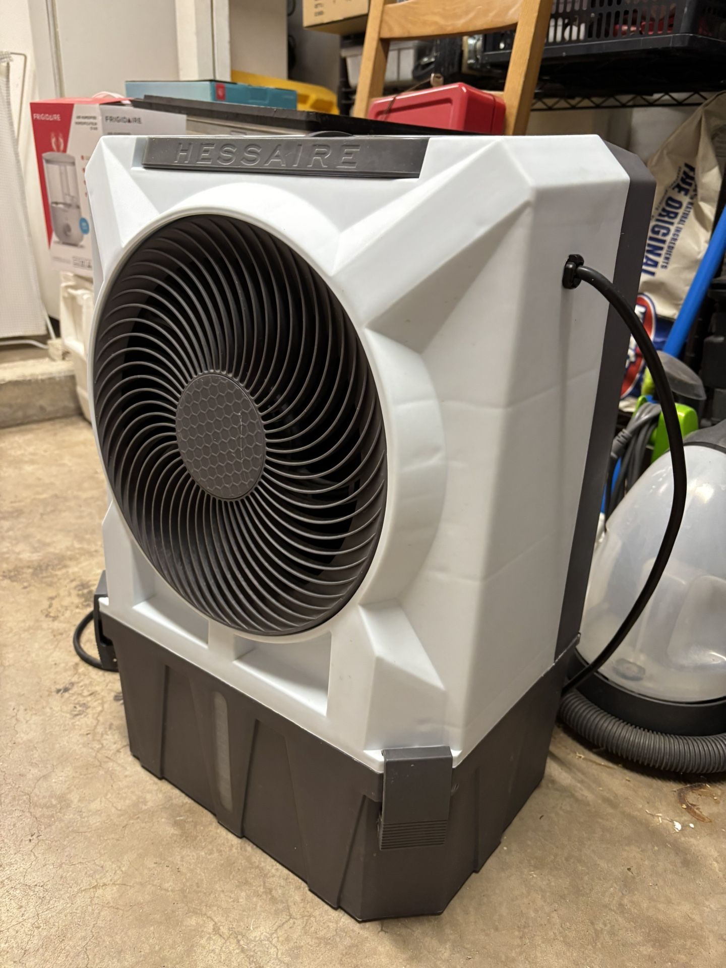 Hessaire Evaporative Cooler – Works Great, Powerful Airflow