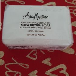 Sheamoisture 100% Virgin Coconut Oil Shea Butter Bar Soap 
