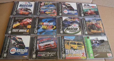 Playstation one car games sale