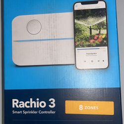 New Rachio 3 Smart Sprinkler Controller 