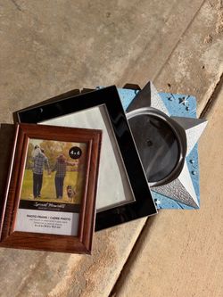 Assorted Photo Frames Set of 3
