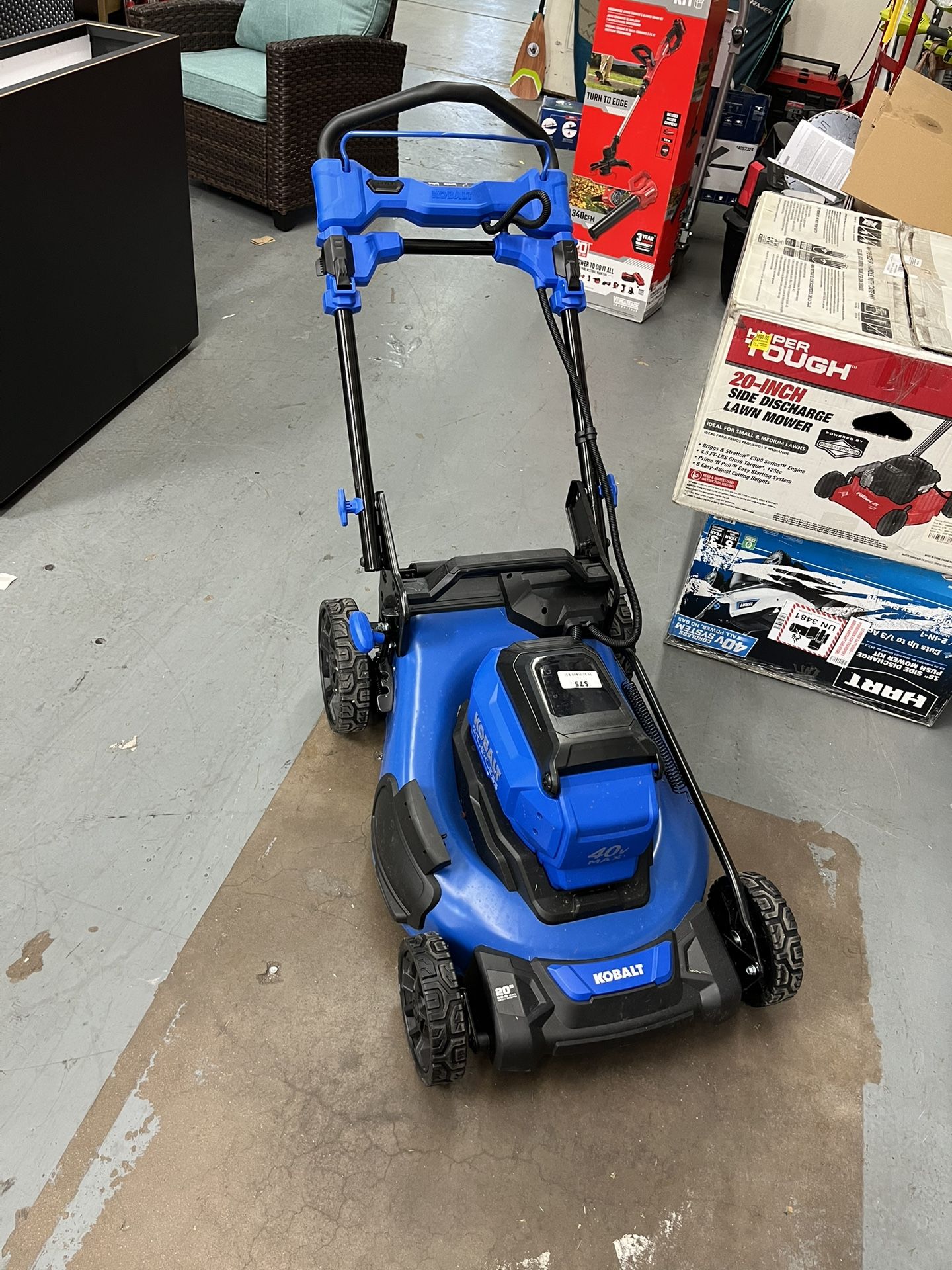 Lawn Mower 20” Battery Powered