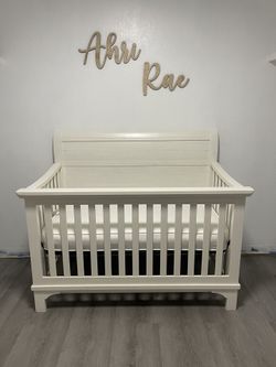 Convertible White Crib