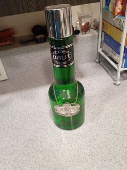 Brute silver  25.6 oz