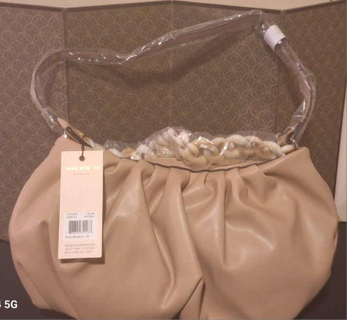 HANDBAG - STUDIO MAX Purse- Tan Md Size