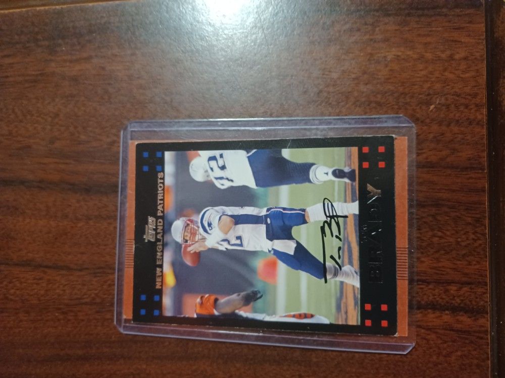 Topps Tom Brady
