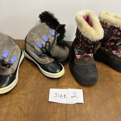 Youth size boots. $15 each