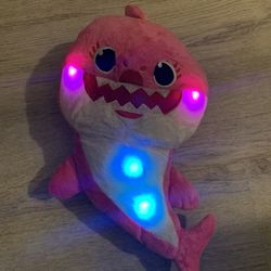 Singing LED Light Plush Toys Music Doll English Song Toy Gift