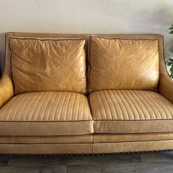 Leather Couch 