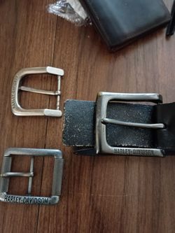 Harley Davidson belts and buckles