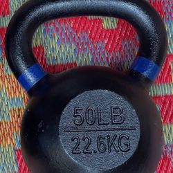 50 LB.  KETTLEBELL   •  Also have  :   45s  40s  35s  30s  25s  20s  15s  10s 