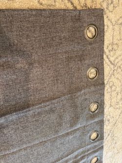 Gray Curtain Panels