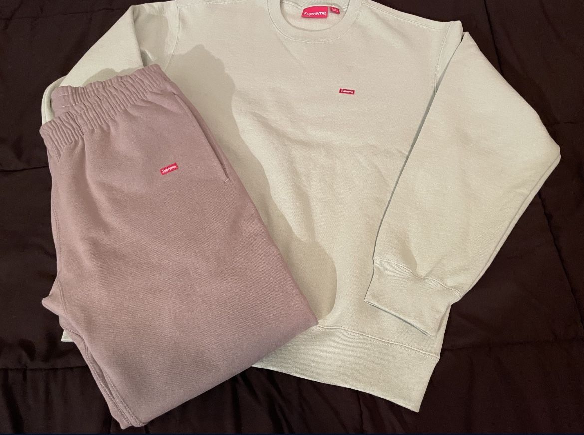 Supreme Box Logo Mini Sweats And CREWNECK