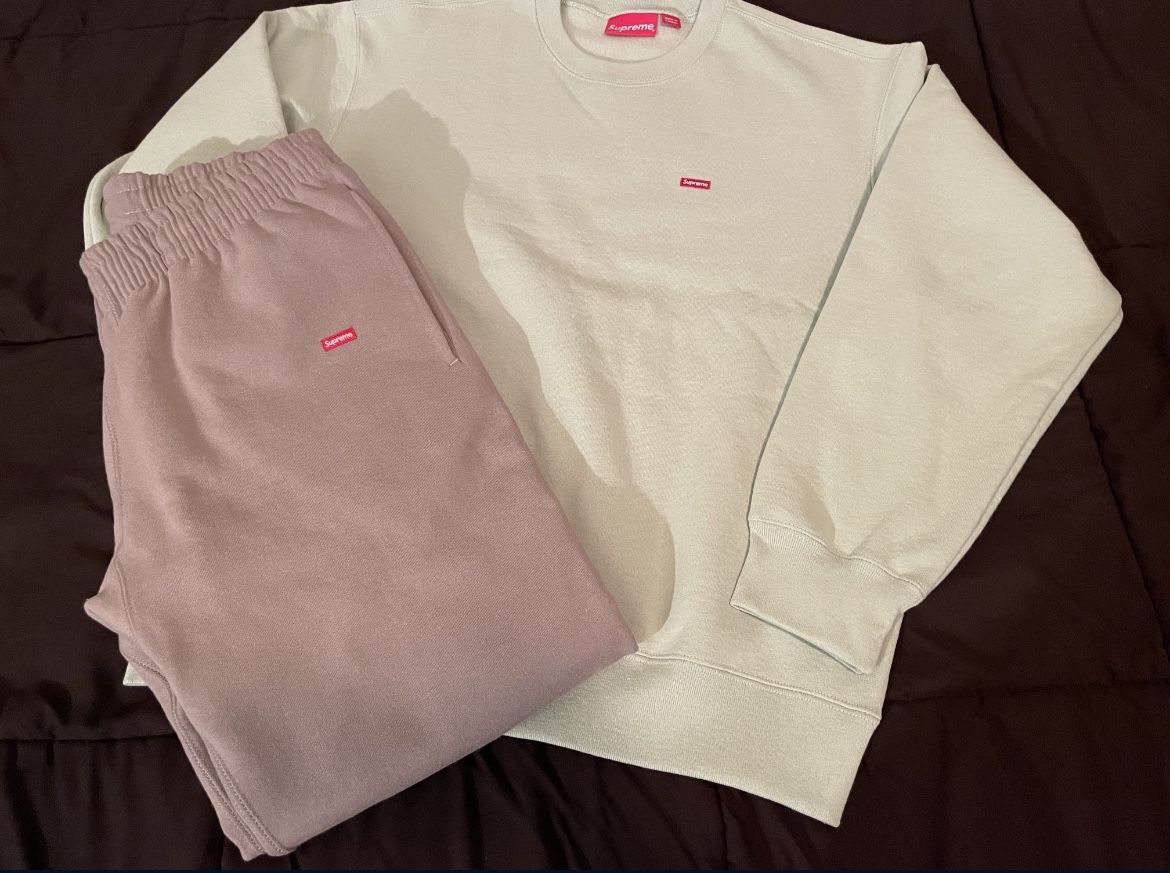 Supreme Box Logo Mini Sweats And CREWNECK 