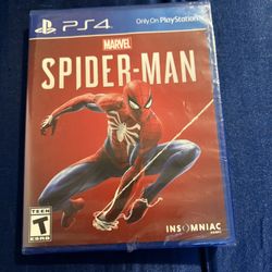 Unopened spider man game ps4