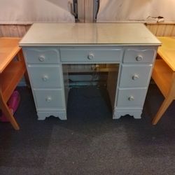 Antique White Desk 
