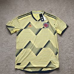 colombia soccer jersey white