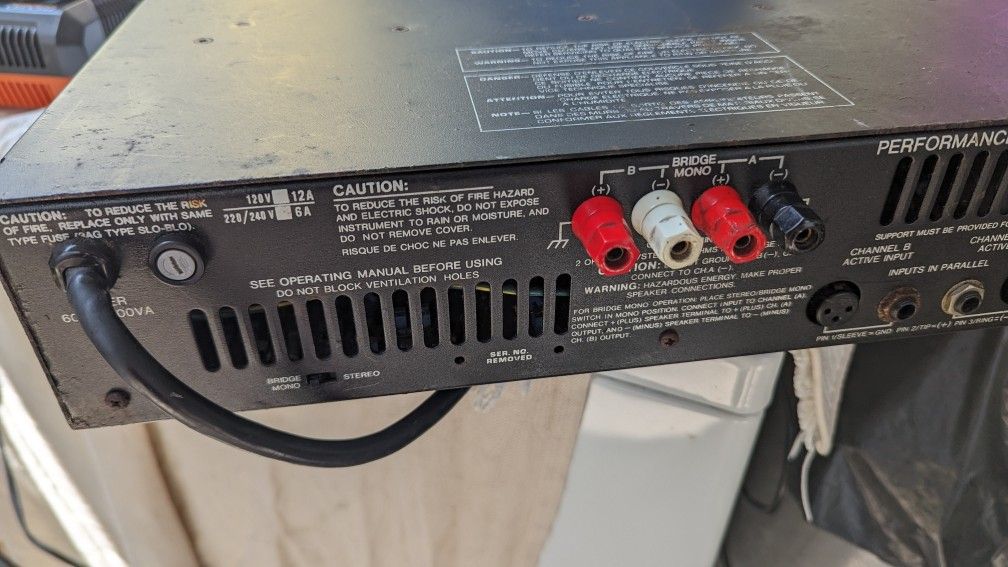 BGW Power Amp