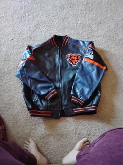 Chicago Bears Leather Jacket