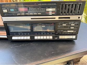 Vintage Fisher MC-723BK audio component system