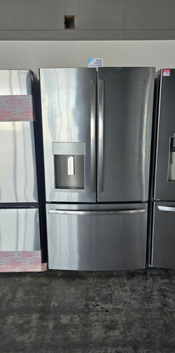 GE French Door Fridge – Stainless, Ice/Water Dispenser
