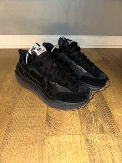 sacai x VaporWaffle 'Black Gum'