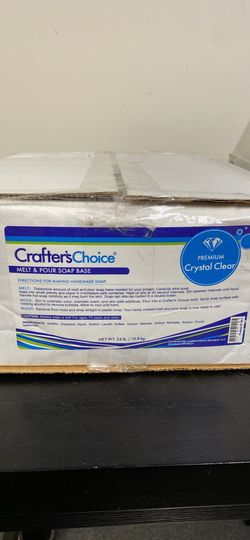 Crafters Choice Premium Crystal Clear Melt & Pour Soap Making Base 24lbs (2)