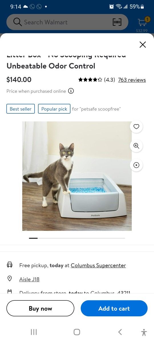 Electrical cat litter box