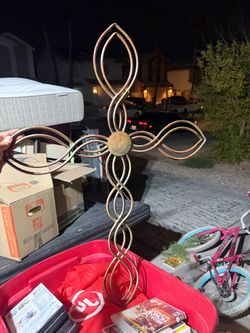Decorative Metal Cross Wall Art