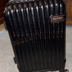 Juicy Couture Hard-Shell Rolling Suitcase — Broken Zipper — Parts / Repair / Storage