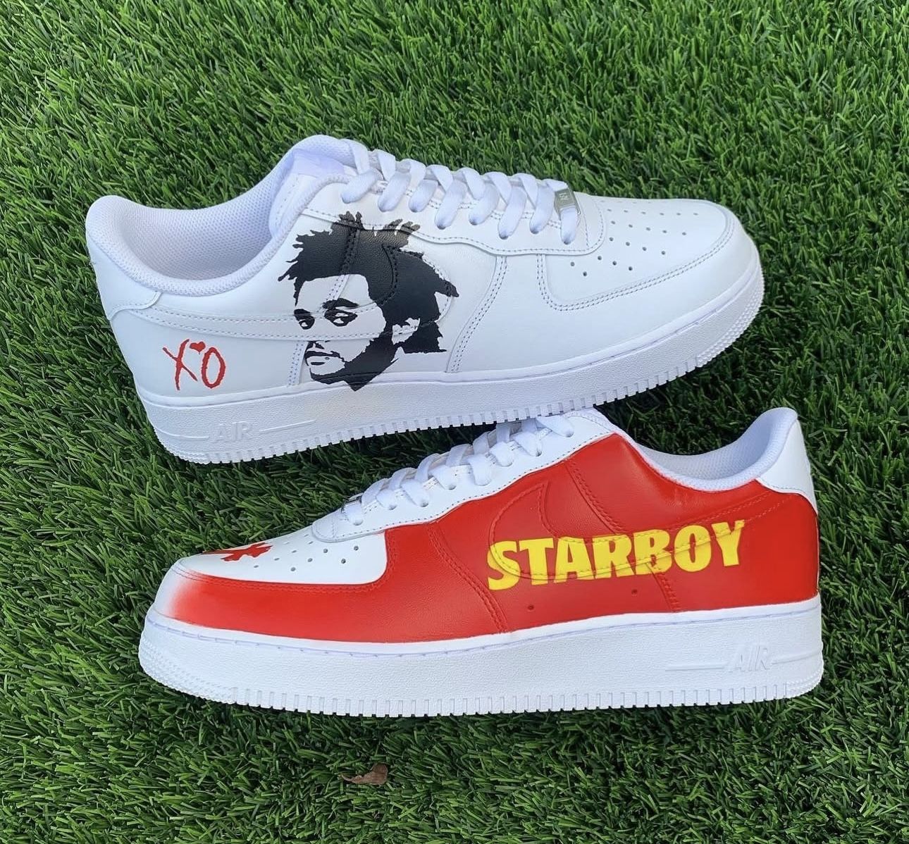 Weeknd Nike Air Forces