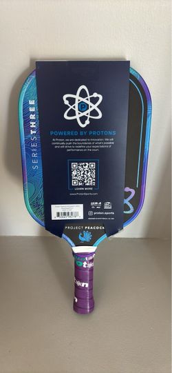 Brand New Proton Project Peacock 15mm Pickleball Paddle