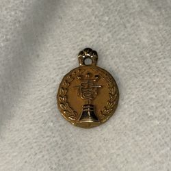 TTTP CO. California Bell 1/10 10K Gold Pendant