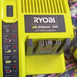 Ryobi 24v Lithium Charger Andnbattery