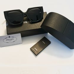 Prada PR 08YS Black Sunglasses