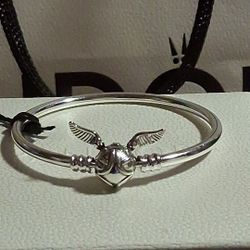 Pandora Authentic Brand New Sterling Silver Harry Potter Golden Snitch 6.3 Bangle Bracelet 