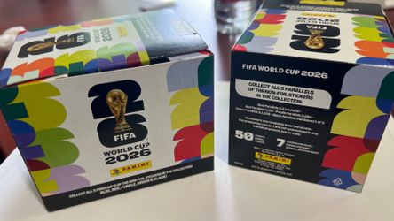 Fifa world cup stickers boxes 50