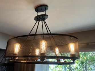 Modern Rustic chandelier