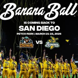 Savannah Banana Suite! Sunday, 3/22