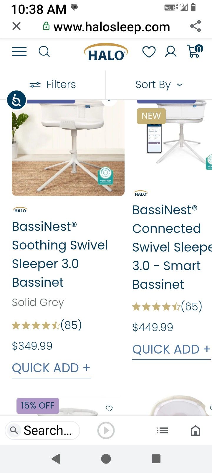 Halo Baby bassinet