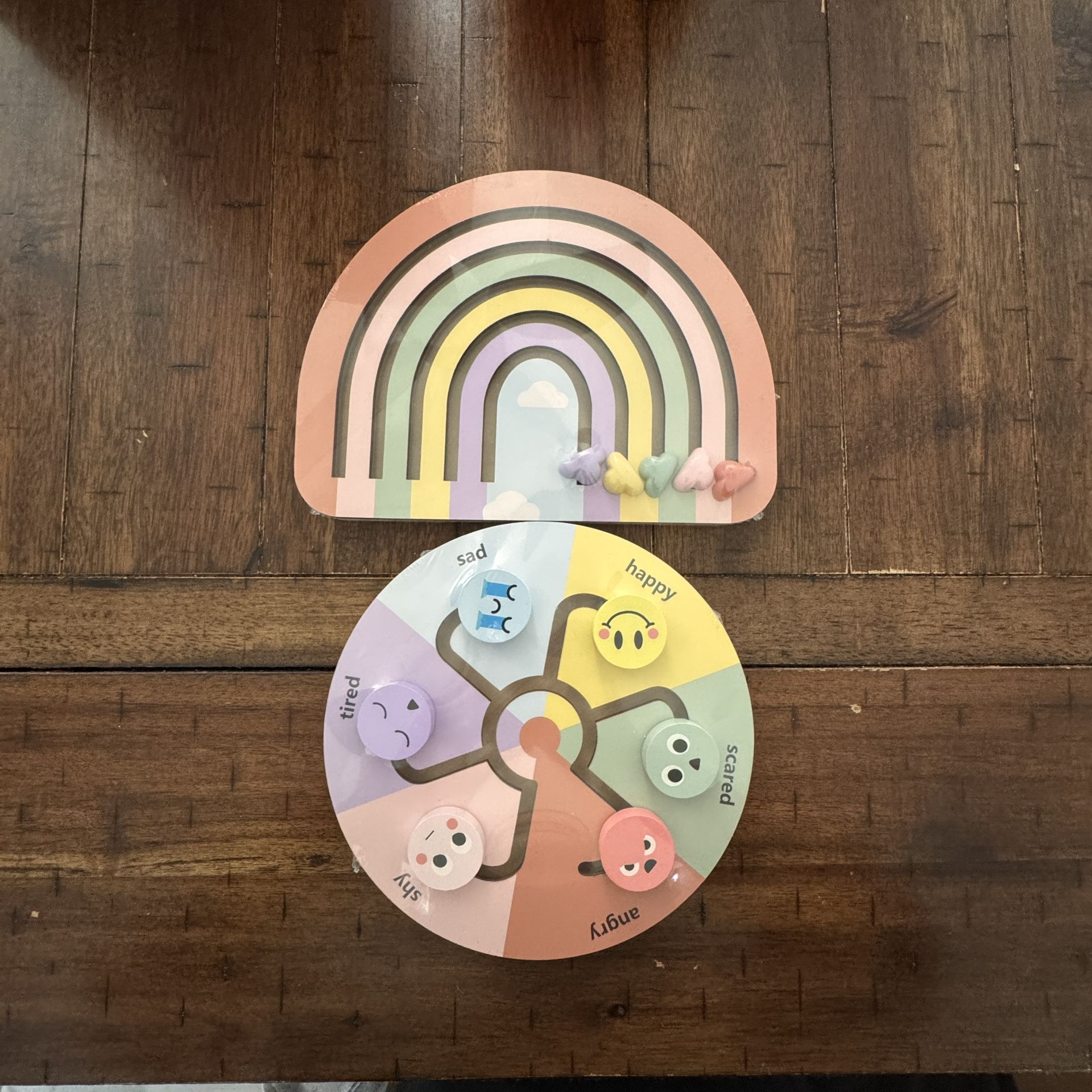 🎁 Adorable Rainbow & Feelings Board Set – Only $8! 