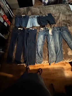 Sling venting Hollister Skin jeans