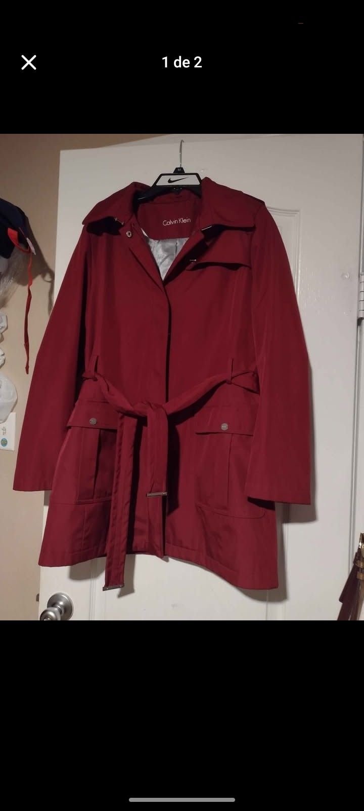 ♥️♥️♥️ Chamarra Calvin Klein Size M 