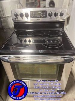 Kenmore Electric Stove Glass Top Stainless