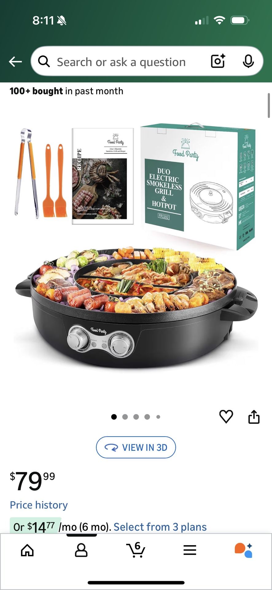 Brand new Electric Smokeless Grill