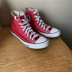 red converse size 8